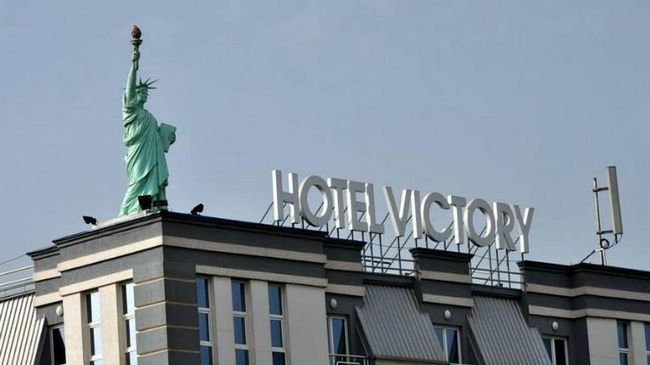 Hotel Victory Pristina Exterior foto