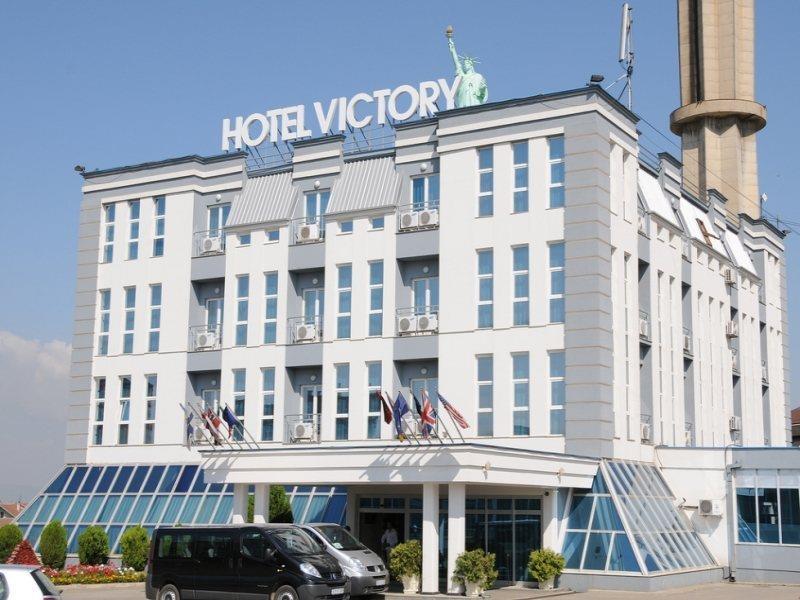 Hotel Victory Pristina Exterior foto